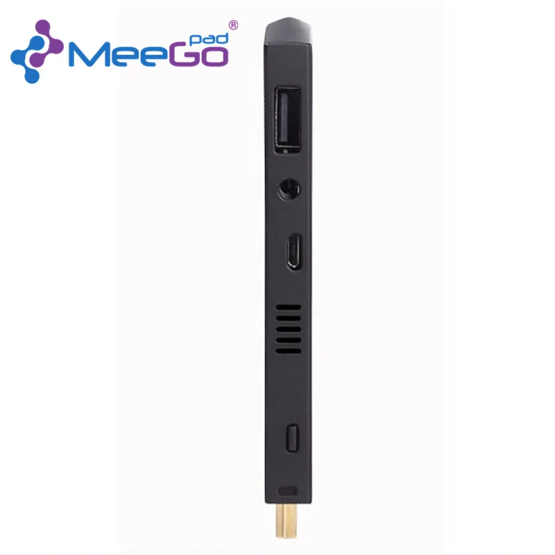 Meegopad T02 2 ГБ/32 ГБ Ubuntu 14.10 версии Linux Мини ПК с Intel z3735f внутри Wi Fi Bluetooth HDMI TV малый Compute