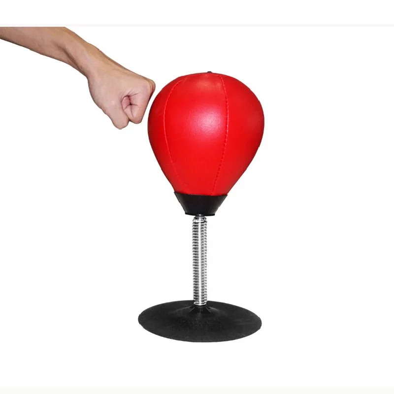 PU Leather Boxing Ball Speed Dodge Punch Ball Adsorption Anywherein