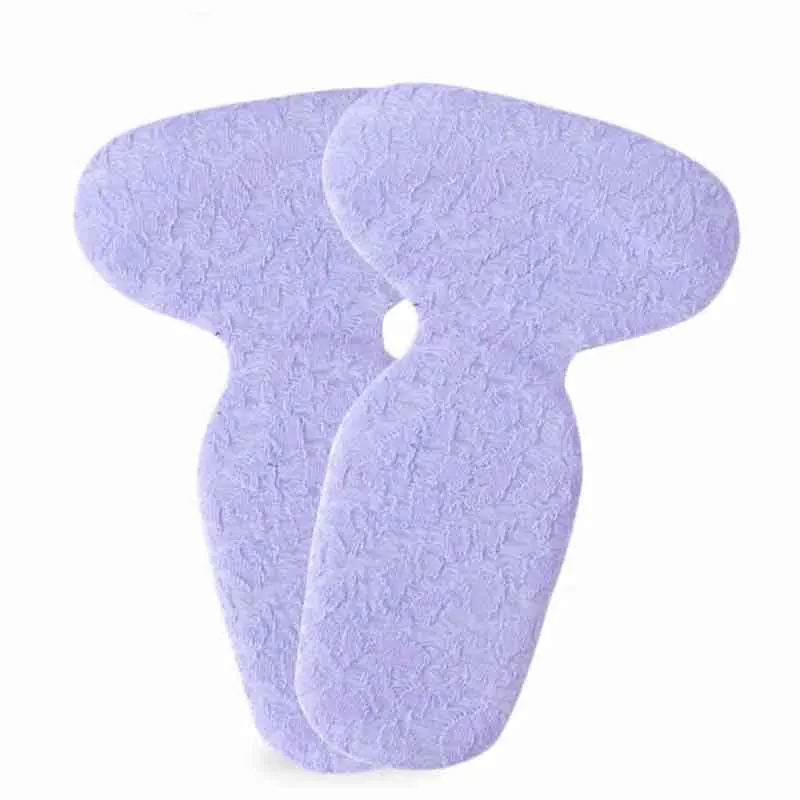 1Pair Two-in-one Silicone Post Insole High Heels Shoe Pad Super Soft Insole Non-slip Sponge Pillow for Heel Protector Not Follow
