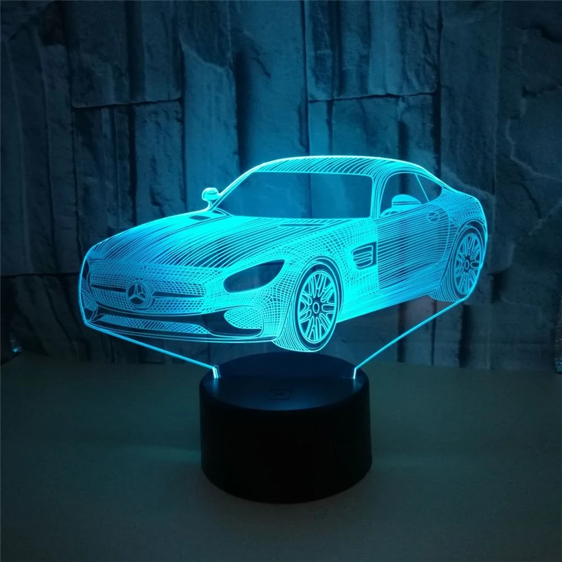 car 3D night light (5)
