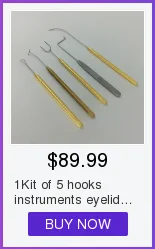 140mm com Pinças Oftálmicas da Cirurgia dos Círculos de 0.5mm Pinça Oftálmica Titanium Scissor 29 Pinça oftálmica titanium scissor 140mm com pinças