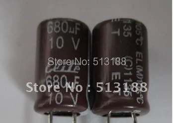 

Free shipping Wholesale 200pcs/lot 10V 680uF Electrolytic Capacitor New Product