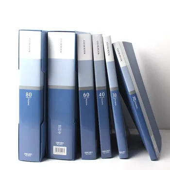 

Office Stationery Business A4 Clear Book 20/30/40/60/80/100 Pockets File Folder Document Folder Presentation Folder