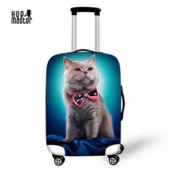 

Travel Accessories Suitcase Protective Covers Waterproof Elastic Luggage Cover Enjoy Life Cat Print Man Woman Luggage Case Cover