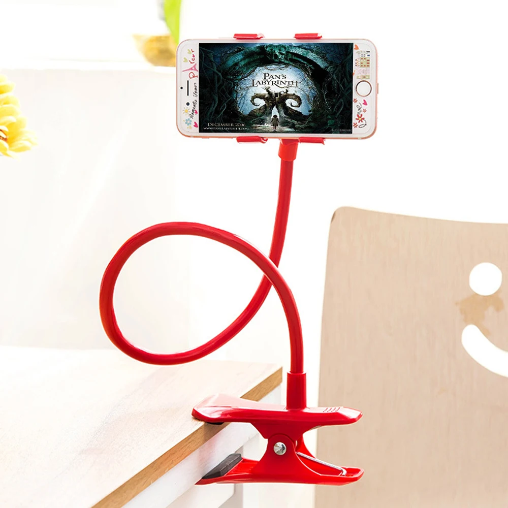 

Universal Flexible Arm Lazy Phone Holder Bed Gooseneck Cellphone Stand Desk Stents Table Clip Bracket for iphone Samsung