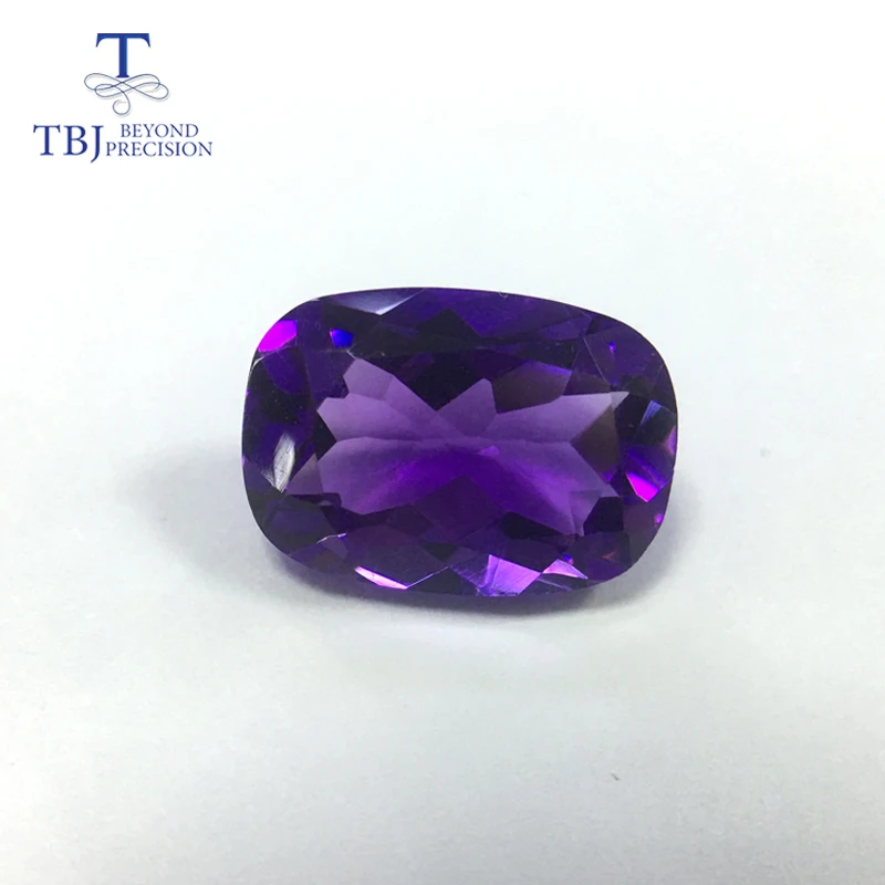 Tbj , natural amethyst cushion 10*14mm ard 5.95ct for 925 silver jewelry mounting,100% natural amethyst loose gemstones Tbj , natural amethyst cushion 10*14mm ard 5.95ct for 925 silver jewelry mounting,100% natural amethyst loose gemstones