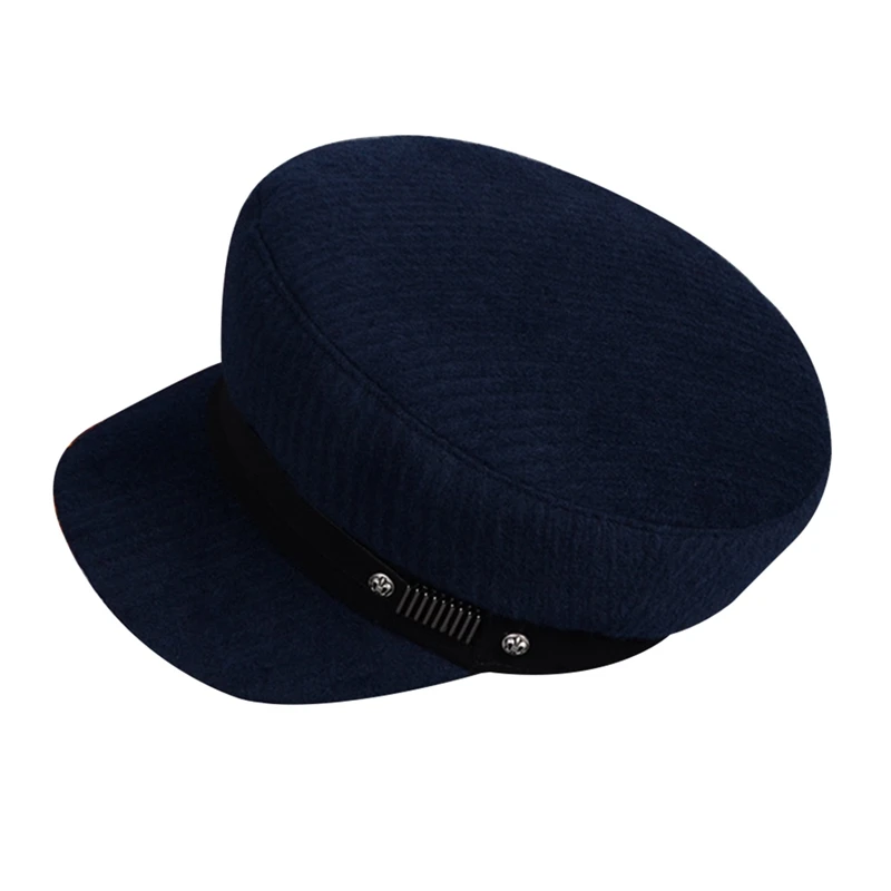 Vintage Hats For Women New Fashion Military Hat  Caps Female  Sun Hat Octagonal Cap