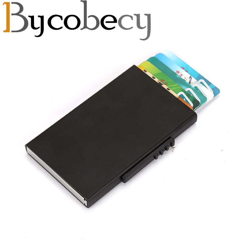 Держатель для карт Bycobecy с защитой от кражи автоматическая идентификация по