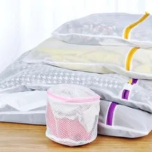 4 Tamaños Sujetador Calcetines Ropa Interior Ayuda de Lavandería Lavadora Bolsa de Malla de Red P(China (Mainland))