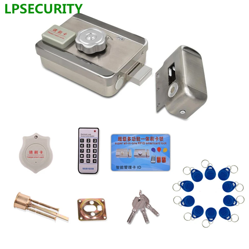 LPSECURITY 20 меток дверная и задвижка система контроля доступа электронная