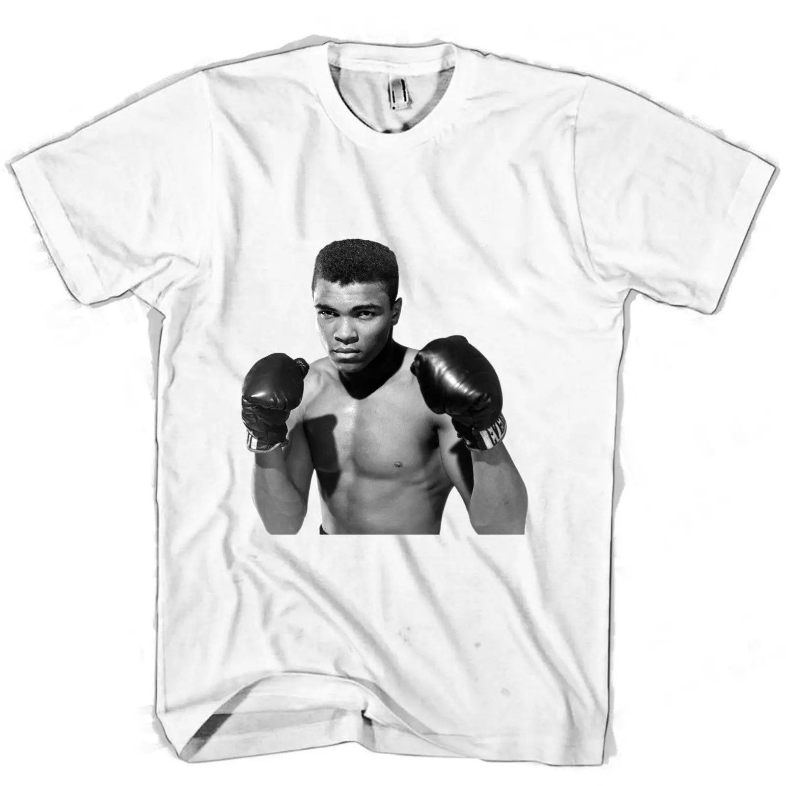 Muhammad Ali Мужская/женская футболка с принтом Футболка мужская с коротким рукавом с круглым вырезом футболки лето Stree Twear