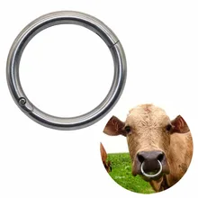 2 изделия для крупного рогатого скота тяговое кольцо большой круг из нержавеющей стали плоскогубцы для носа лошадиная попка инструмент для тяги сельскохозяйственное оборудование