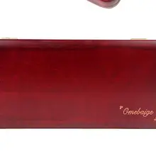 1 шт. бас сосновый деревянный трубчатый инструмент специальная коробка для мундштуков профессиональный высококачественный пенал для тростей 10 тростей