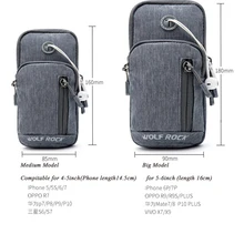 Спортивный нарукавный чехол для телефона, нарукавный спортивный чехол с ремнем, чехол из полиэстера для iPhone для huawei для xiaomi для samsung