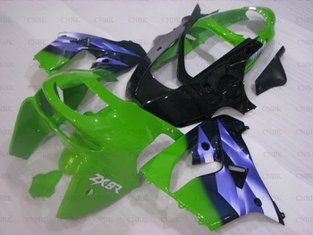 

for Zx-9r 1998 - 1999 Body Kits Zx 9r 1998 purple Green Body Kits for Kawasaki Zx9r 99 Motorcycle Fairing Unpainted