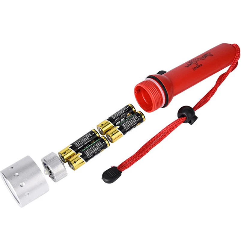1PC High Quality Underwater 1200LM XM-L T6 LED Diving Flashlight Torch Lamp Light Waterproof AA Free Shipping F#N21 (4)