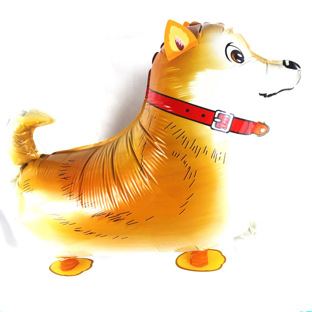 

New akitas walking pet balloon birthday wedding party decoration puppy balloon children bionic inflatable toy
