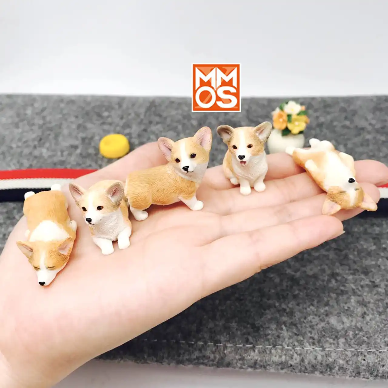 M R Zスーパーミニかわいい睡眠犬のためのクリスマスプレゼントと車の装飾h3 4 8cm Dog Corgi Statues For Decorationstatue Dog Aliexpress