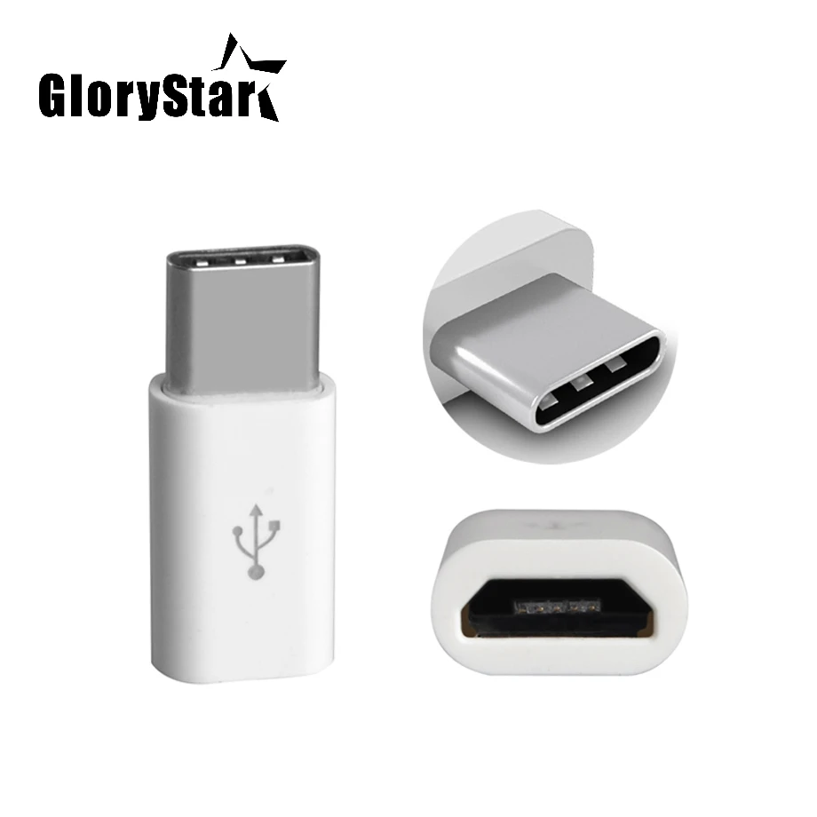 Usb كابل USB-C 3.1 نوع c ذكر إلى مايكرو usb أنثى محولات نوع-c محول كابلات الهاتف المحمول ل macbook نوكيا نيكزس ADT778