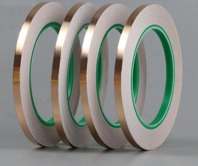 Copper Foil Tape for Stained Glass Soldering 36 Yards 0.02MM  Thickness(10pcs/Set)