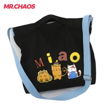 Высококачественные Для женщин Сумки холст сумки многоразовые хлопка продуктовый сумка-шоппер Повседневное сумки на плечо