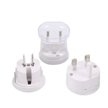 Портативный универсальный 3 в 1 Разъем Путешествия конвертер разъема адаптера по всему миру использовать для США/Великобритании/австралийская штепсельная розетка