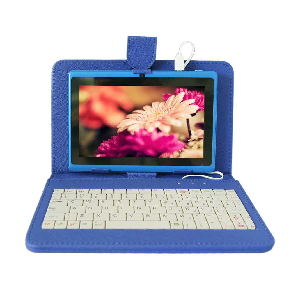 

Keyboard Tablet Case/cover for 7 inch tablet PC, Universal Android Tablet Leather Flip Case Cover, Black , Free shipping