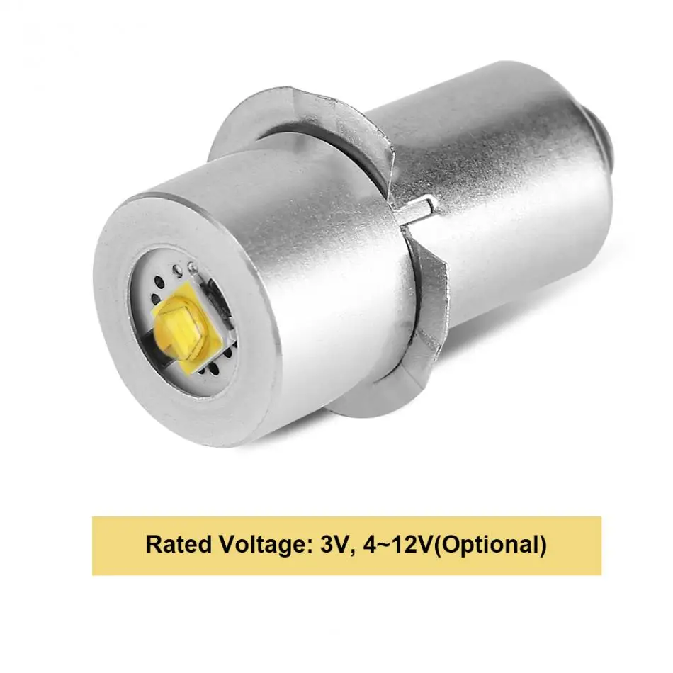 P13.5S 3 Вт Светодиодный лампочки для фонарика, сменный фонарь, энергосберегающий светильник, лампы для турча, светильник-вспышка, светильник для кемпинга