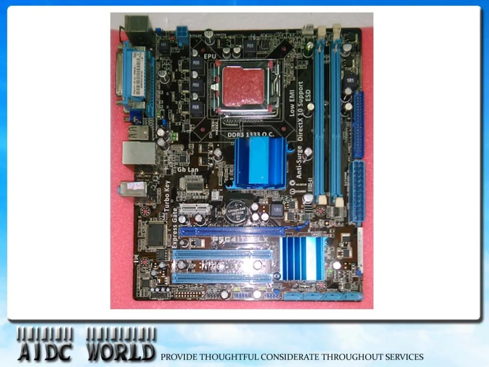 100% original Desktop motherboard for Asus P5G41T-M LX3 Plus Integrated graphics DDR3 LGA 775 P43 mainboard Free shipping asus tg31 a7 supports ddr2 775 pin integrated large plate g31 motherboard