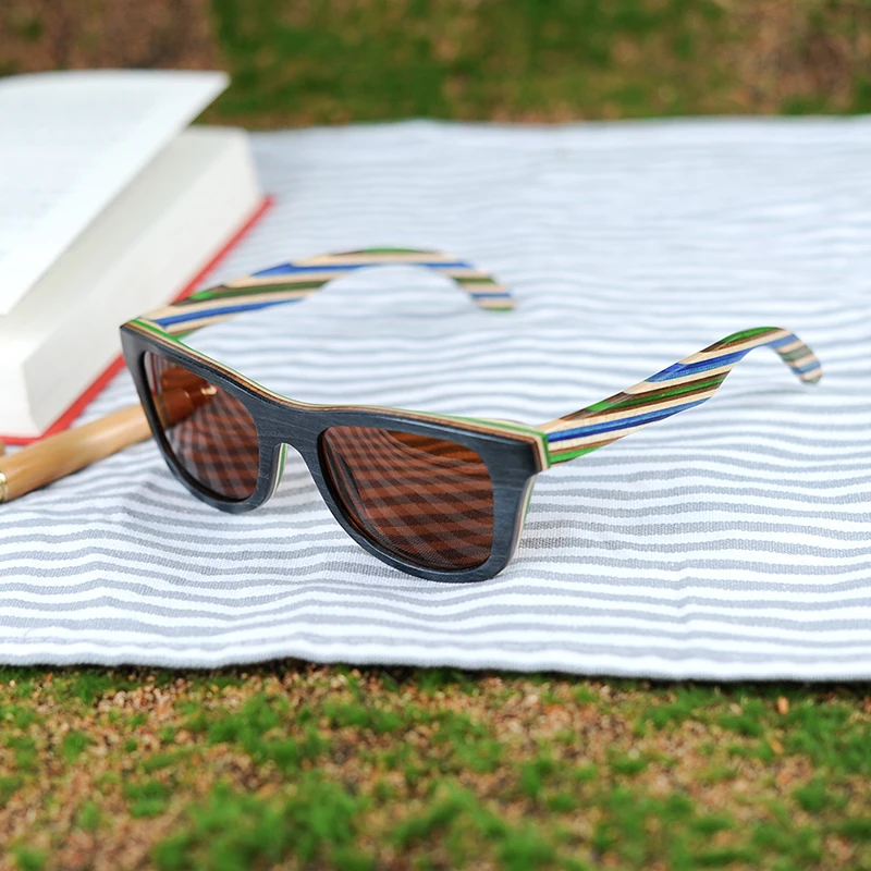 Colorful Wooden Sunglasses (7)