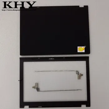 

NEW Original Lcd rear back cover+Lcd front bezel cover+hinges for Lenovo ThinkPad T410S w/Touch laptop, 60Y4330 45M2376