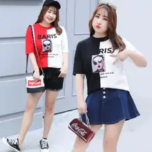 ChenKe Осень большой двор Топ Для женщин шею трикотажные Половина рукава Женская мода Большой Расширенный диапазон размеров Размеры Feminina Camisas Blusas