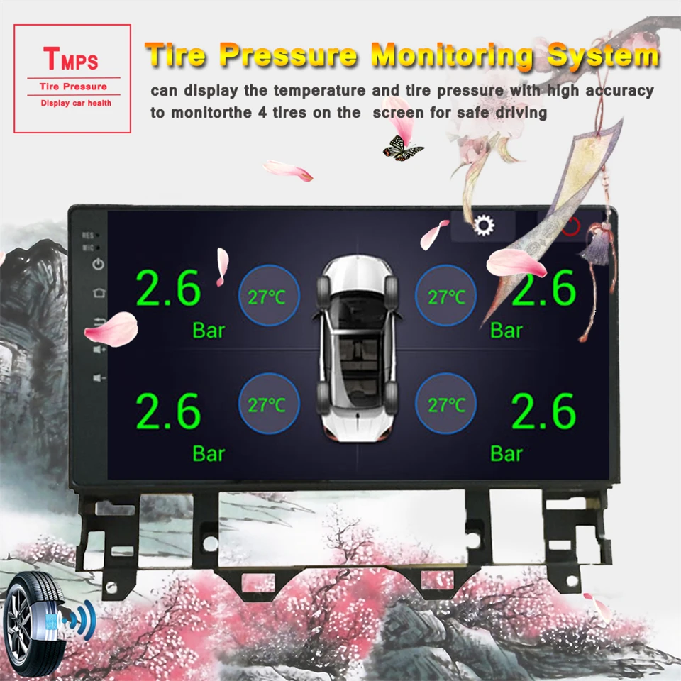Cheap 2 Din 10.1" Android 8.1 AutoRadio Car DVD Stereo Player for MAZDA6 MAZDA 6 2003-08 Tape Recorder Bluetooth GPS 3/4G Audio Video 4