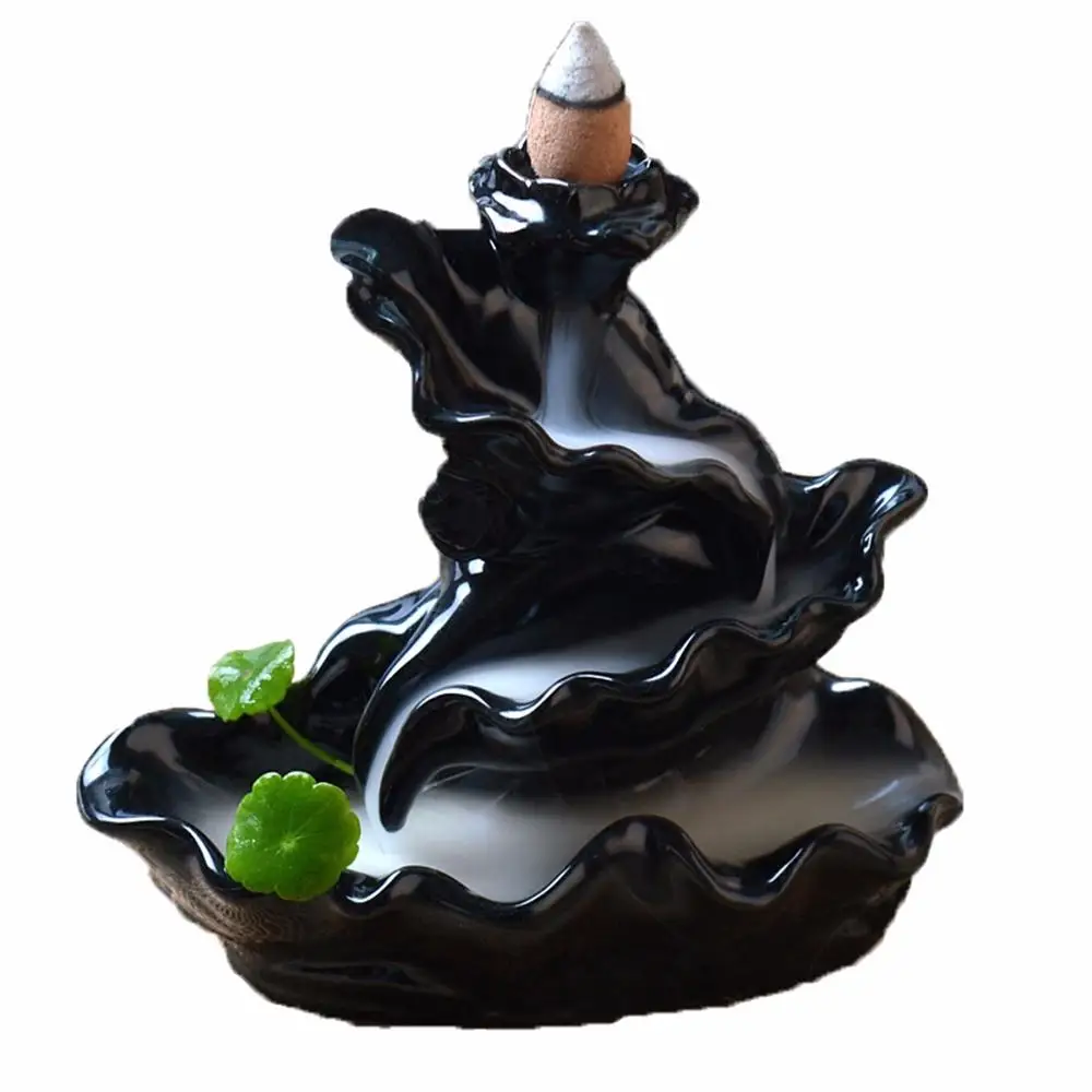 Backflow incense burner incense cone burner home decor incense holder