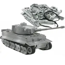 4D модель Конструкторы Военная Модель Сборка танк тигр Panzerkampfwagen VI развивающие игрушки коллекция материал высокой плотности
