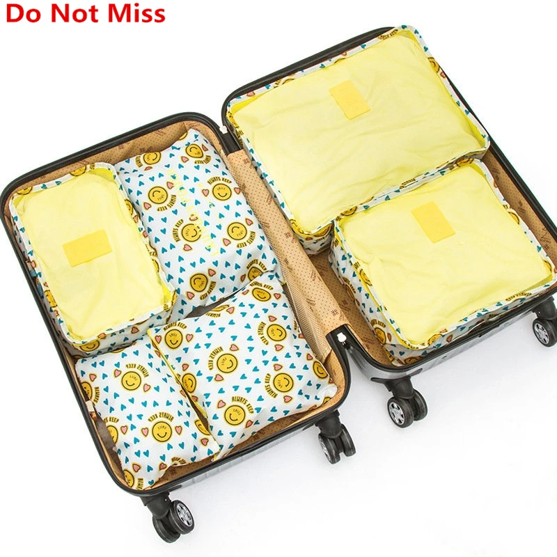 6 шт./компл. водонепроницаемые сумки органайзеры в сумке|bag set travel|bag forbag business |
