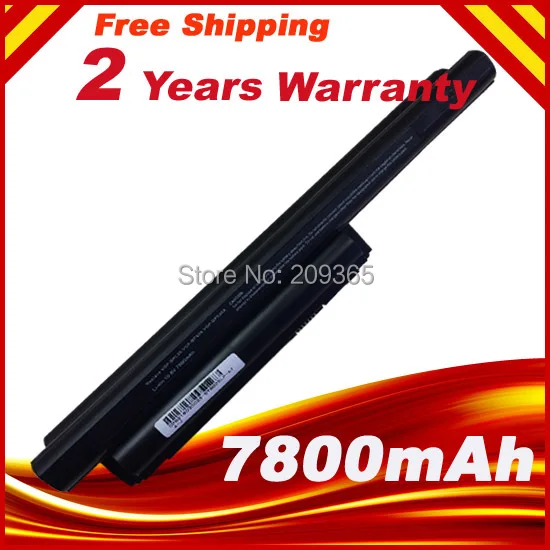 7800mAh 9 Cells battery for sony vaio bps26 VGP-BPL26 VGP-BPS26 VGP-BPS26A SVE141 SVE14A SVE15 SVE17 VPC-CA VPC-CB VPC-EG VPC-EH