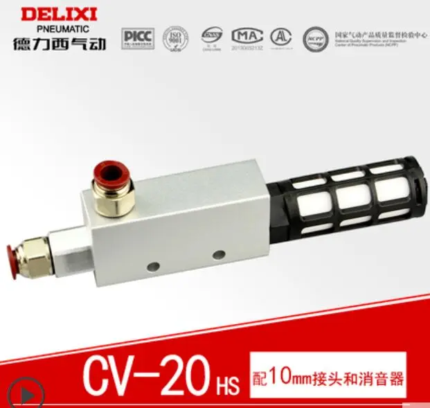 no air leakage female thread material Vacuum ejector CV-15HS Vacuum generator Higher negative pressure for industrial machinery for electronics no air leakage female thread material Vacuum ejector CV-15HS Vacuum generator Higher negative pressure for industrial machinery for electronics