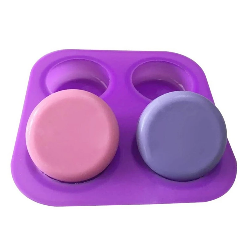 

Round Cake Mold Silicone Soap Mold Mooncake Chocolate Mold Tray For Diy Pastry Mold 2019 New Hot