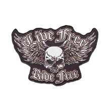 Железные нашивки Смешанные Вышитые тканевые нашивки для мотоциклов значки на заказ вышитая нашивка Новинка Горячая Распродажа