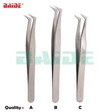 VETUS 6A-SA прецизионный Пинцет из нержавеющей стали пинцет щипцы 30 шт./партия