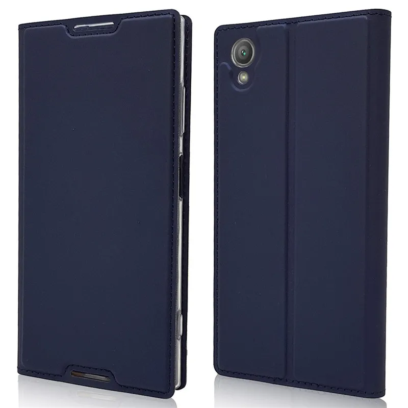 Модные кожаные чехлы для Sony Xperia XA1 Plus Xa1plus чехол с откидной крышкой подставка