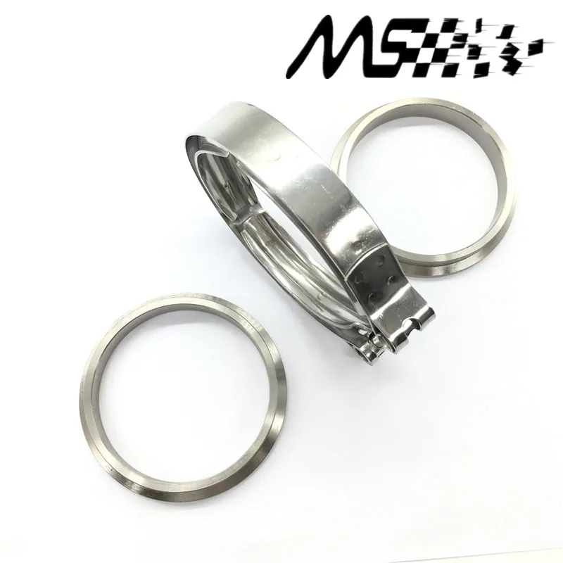 

New type 3" V Band clamp flange Kit (Stainless Steel 201) For turbo exhaust downpipe