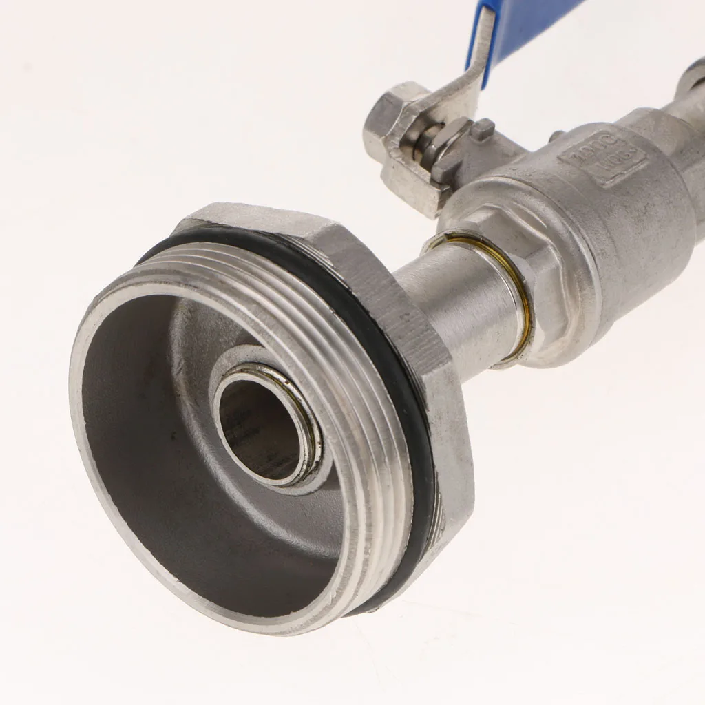 20mm Caliber~ Heavy Duty 45 Degree Tilt Nozzl Full Port Ball Valve Oil Drum Adapter Barrel Valves Faucet for 200 Litre