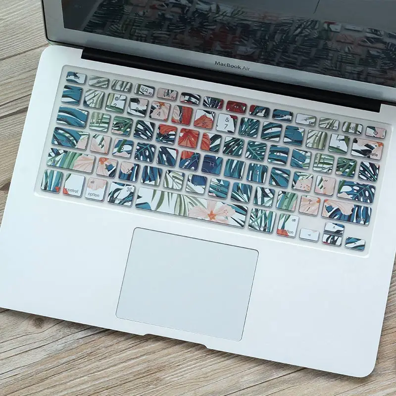 OUSHINE For New Pro13.3/15.4inch Laptop Accessories Hollow Out Keyboard Cover Waterproof Dustproof Keyboard Stickers For Laptop