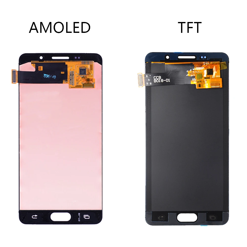 Super AMOLED 5 2 &quot100% тест для SAMSUNG Galaxy A5 2016 A510 A510F A510M ЖК дисплей с сенсорным экраном