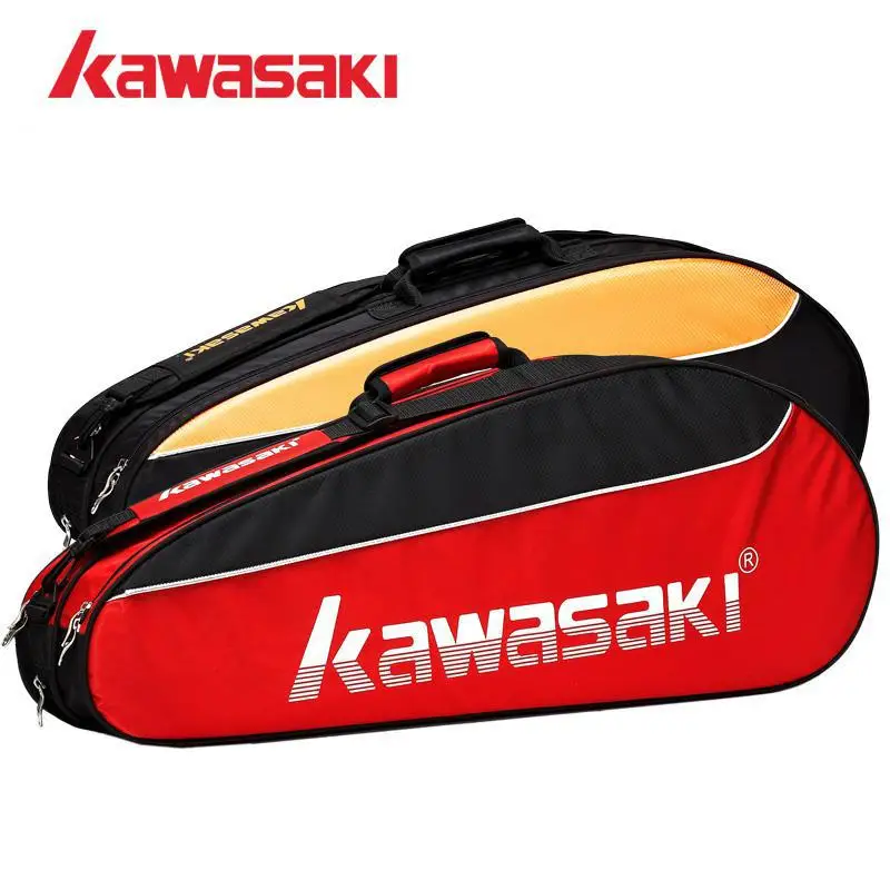 100 Original Kawasaki 8308 Racket Backpack Sports Badminton Bag Single