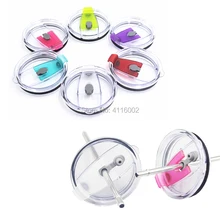 100 шт 30 унций 20 унций стакан с защитой от проливания крышек для 30 унций стакан из нержавеющей стали Ozark Trail устойчив к брызгам с отверстием для соломки