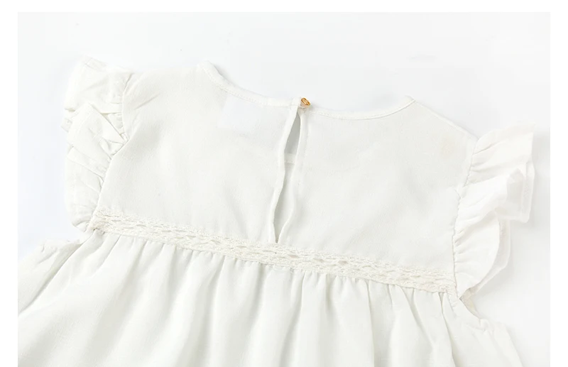 baby big girl dress kid petal sleeve knee length party dresses for girls clothes new 2018 white pink girls summer dress clothing (13)