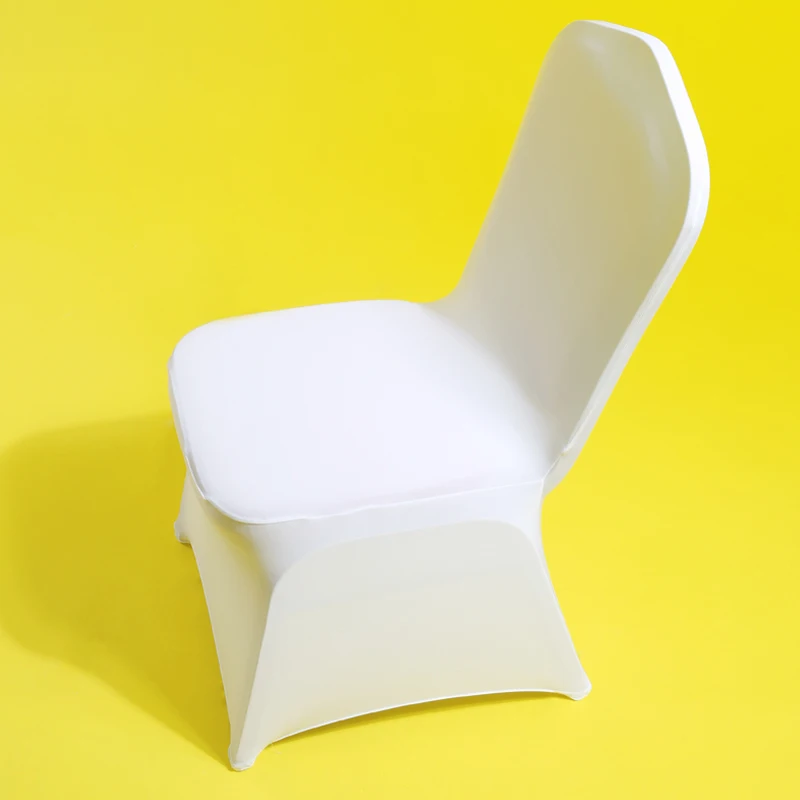 

Free Shipping 100pc spandex chair cover wholesale lycra chair covers for party high quality wedding decoration hotel chair cover